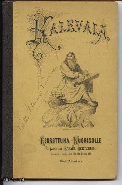 R.Hertzberg: KALEVALA kerrottuna nuorisolle sid.kk 1875