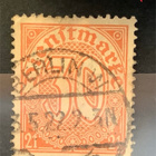 Saksa 1922 30/21 censtmarke postimerkki postileima - pikkukuva 1