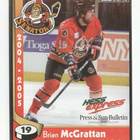 Brian McGrattan Binghamton Senators Team Issue Postcard - pikkukuva 1