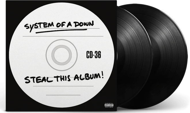 SYSTEM OF A DOWN : Steal This Album - 2LP, uusi