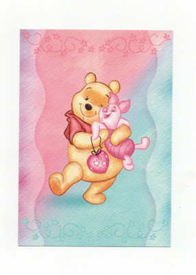 °°NALLE PUH & NASU°° -KORTTI / Disney (Karto)