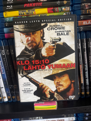 Klo 15:10 lähtö Yumaan (2007) Russel Crowe