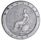 Iso-Britannia 1 Penny 1797 - pikkukuva 1