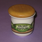 Arabia: Vanha MAUSTEPURKKI; VALKOPIPPURI - pikkukuva 1