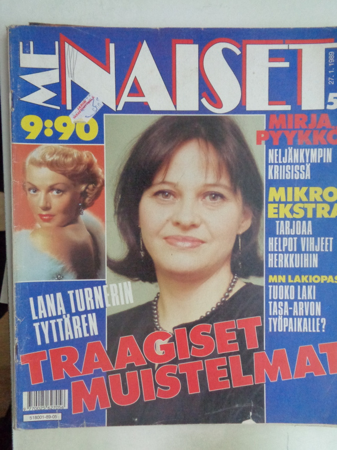 Me Naiset Nro 5/1989 (22.2)
