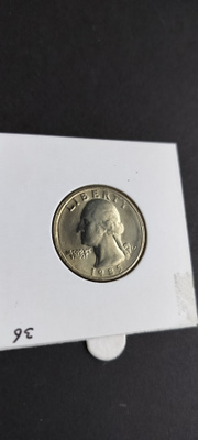 USA 1985-P, Quarter Dollar