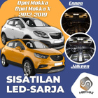 Opel Mokka Sisätilan LED-sarja 12-osainen - pikkukuva 1