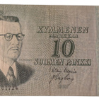 10 Markkaa 1963 ilman Litt B1101724 - pikkukuva 1