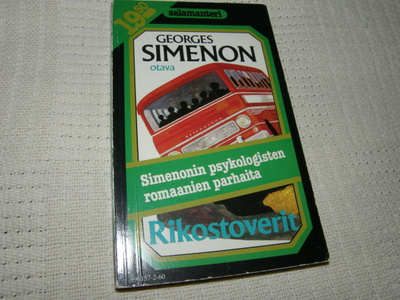 Georges Simenon Rikostoverit  -nid