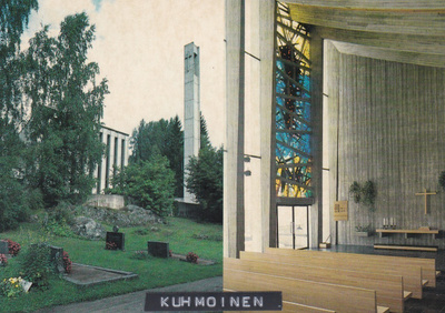 KIRKKOKORTTI - KUHMOINEN - SIUNAUSKAPPELI - 1