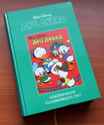 Aku Ankka näköispainos 1957