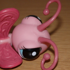 LITTLEST PET SHOP vaaleanpuna-malva PERHONEN #1300 - pikkukuva 4