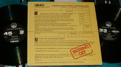 UB40 ~ Signing Off ~ LP + 12"Single