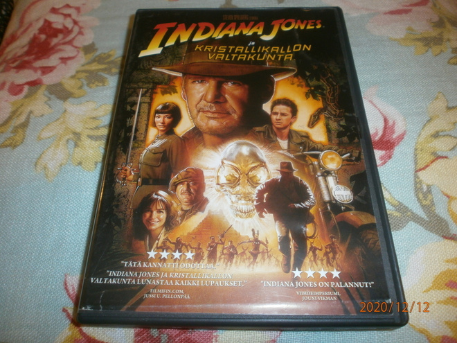 INDIANA JONES JA KRISTALLIKALLON VALTAKUNTA   -   dvd