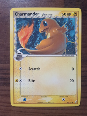 Pokemon Charmander Delta Species 49/100