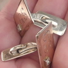 Kalvosinnapit Hopea . 830. cufflinks - pikkukuva 2