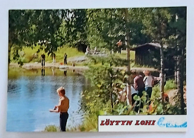 "LÖYTYNLOHI-PIELAVESI"-KULKEMATON POSTIKORTTI