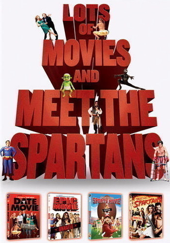 Lots Of Movies And Meet The Spartans [4DVD Boksi] 4 Leffaa