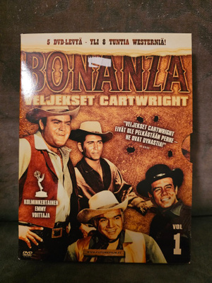 Bonanza - veljekset Cartwright - Vol 1 boksi (5xDVD)