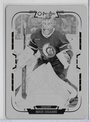 2025-26 O-Pee-Chee - Printing Plate Black - 20,00 € / kpl