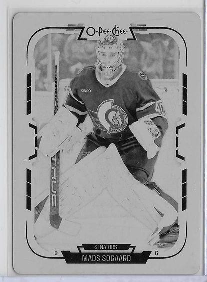 2025-26 O-Pee-Chee - Printing Plate Black - 20,00 € / kpl