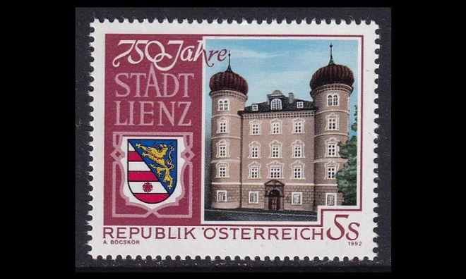 Itävalta 2070 ** Kaupunki Lienz 750v (1992)