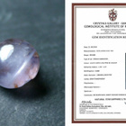 Stars and Stripes 3.71ct safiiri tähti-kaksiväri-värinmuutos - pikkukuva 5