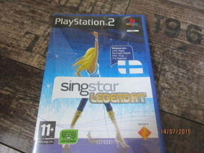 PS2 Singstar Legendat CIB