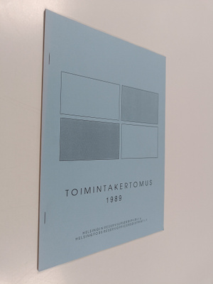Toimintakertomus 1989