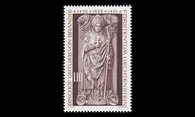 Liechtenstein 666 ** Piispa Ortlieb von Brandis (1976)