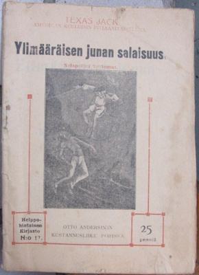 Texas Jack: Ylimääräisen junan salaisuus, Andersin 1916.