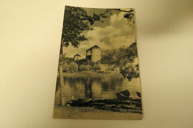 OLAVINLINNA 1965 KULKENUT KORTTI