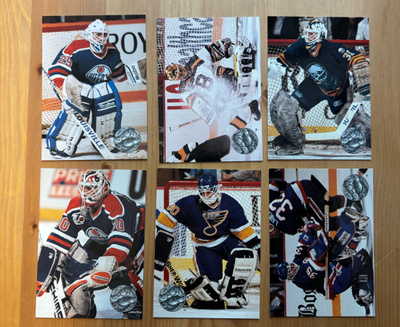 1991-92 Pro Set Platinum: 6 maalivahtia