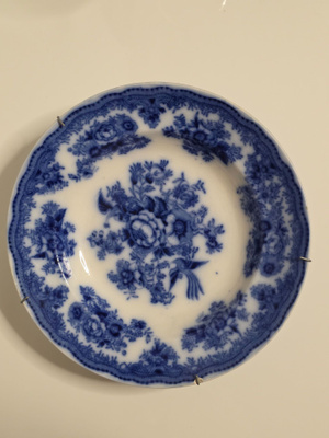 Vanha Arabia Fasaani syvä lautanen, halk. 24,5 cm (n. 1900–1