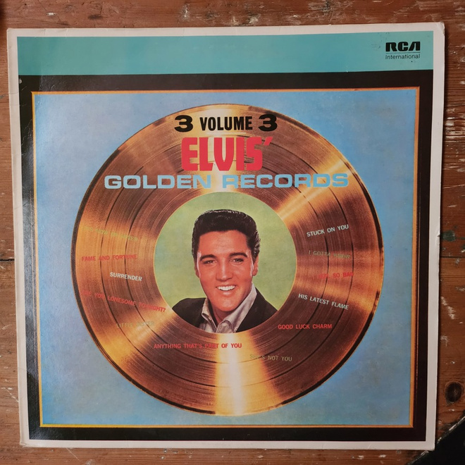 Elvis Presley - Golden Records volume 3 Lp (EX++/EX)