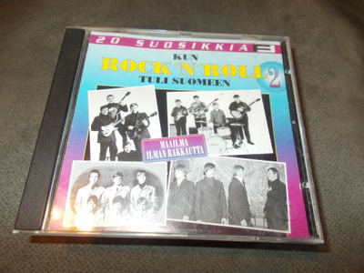 CD 20 SUOSIKKIA KUN ROCK'N'ROLL TULI SUOMEEN 2