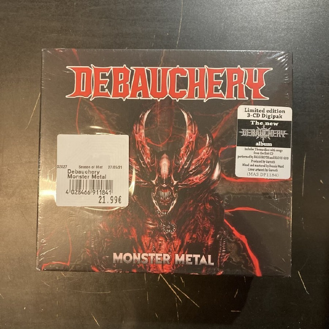 Debauchery - Monster Metal (limited edition) 3CD (UUSI)
