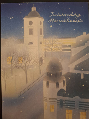 Jaana Aalto joulukortti