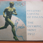 1952 Hki Olympialaiset kaupungin esite nimikirjoituksia - pikkukuva 1