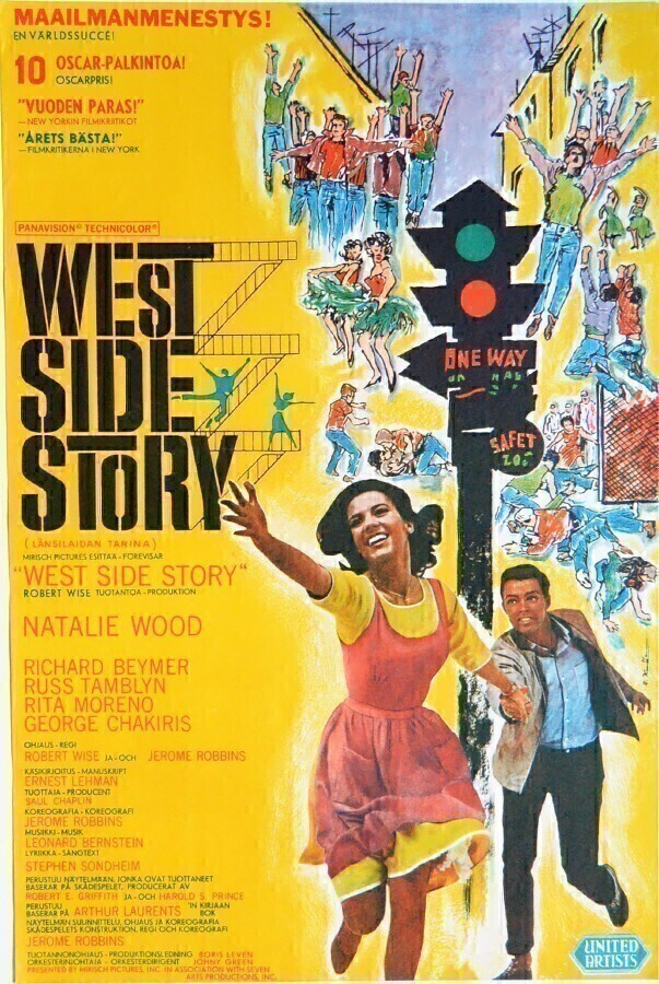 Elokuvajuliste: West Side Story (Länsilaidan tarina)