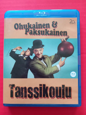 Ohukainen ja paksukainen Tanssikoulu Suomi Blu-ray