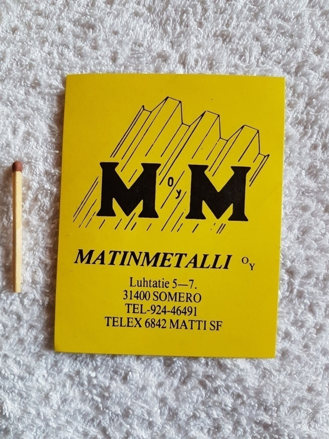 MATINMETALLI VANHA TARRA