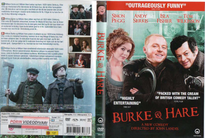 burke & hare (28 215) k -FI- DVD nordic, simon pegg 2010