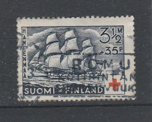Suomi 1937, PR merkki 3,50mk+35p,  , leimattu