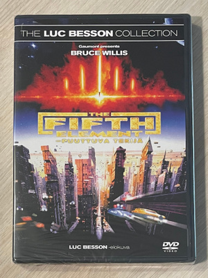 Luc Besson: THE FIFTH ELEMENT (1997) Bruce Willis (UUSI)