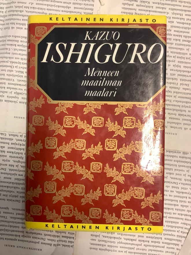 Kazuo Ishiguro - Menneen maailman maalari (sid.)