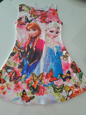 Frozen liivimekko koko 140-150cm
