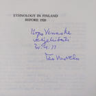 Toivo Vuorela : Ethnology in Finland before 1920 (signeer... - pikkukuva 3