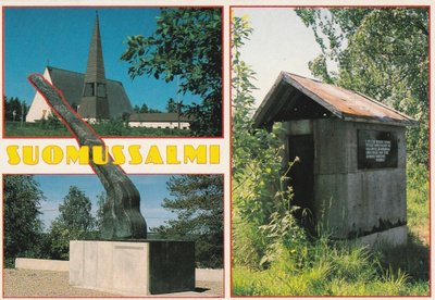 KIRKKOKORTTI - SUOMUSSALMEN KIRKKO - 5