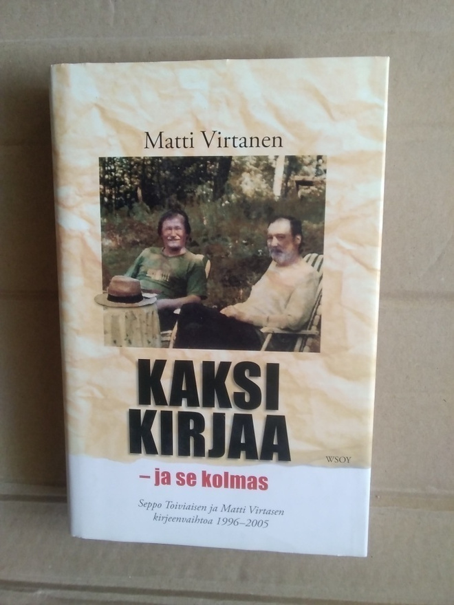 Matti Virtanen: Kaksi kirjaa -ja se kolmas
